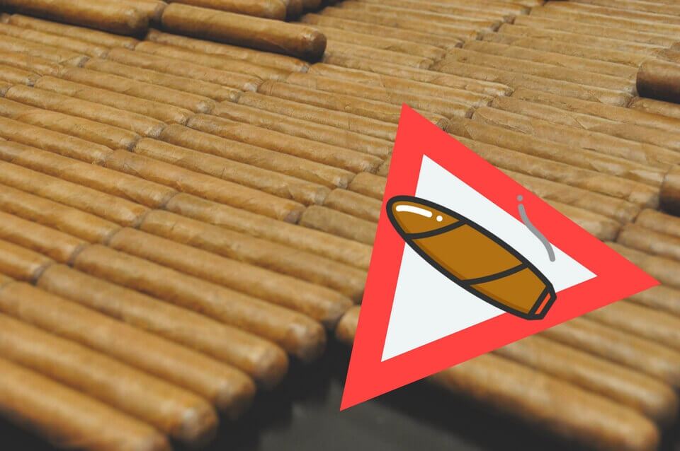 Consequences bad preservation of cigars